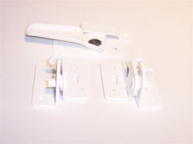 MMP Hopper Basement Hardware White Painted