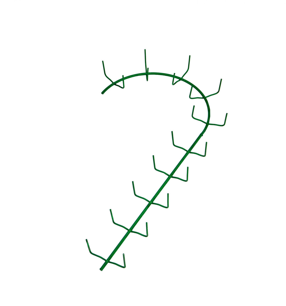 18″ Green Clamp Candy Cane – Left Hand
