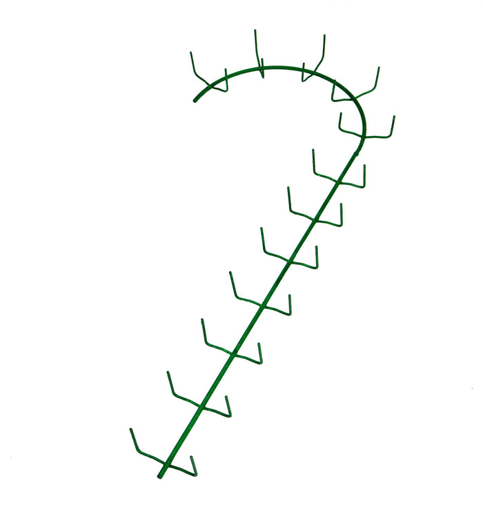 24″ Green Clamp Candy Cane – Left Hand