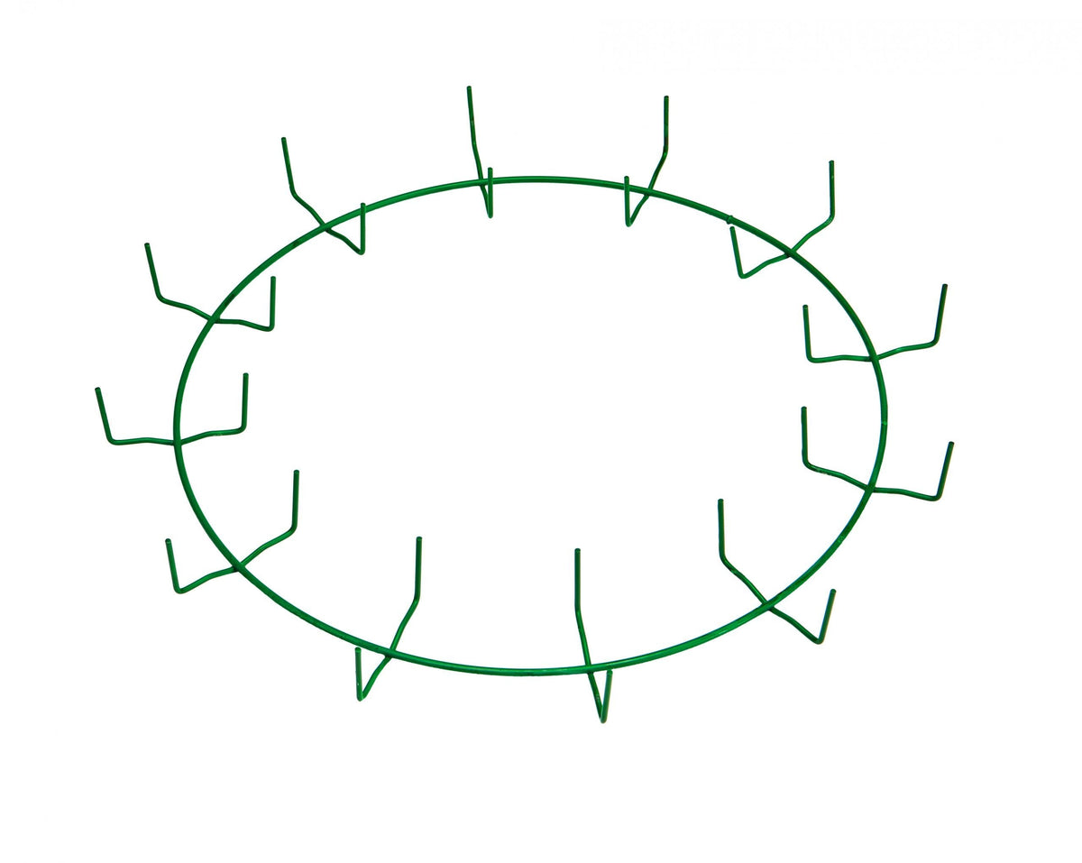 14″ Green Clamp Ring – 12 Clips