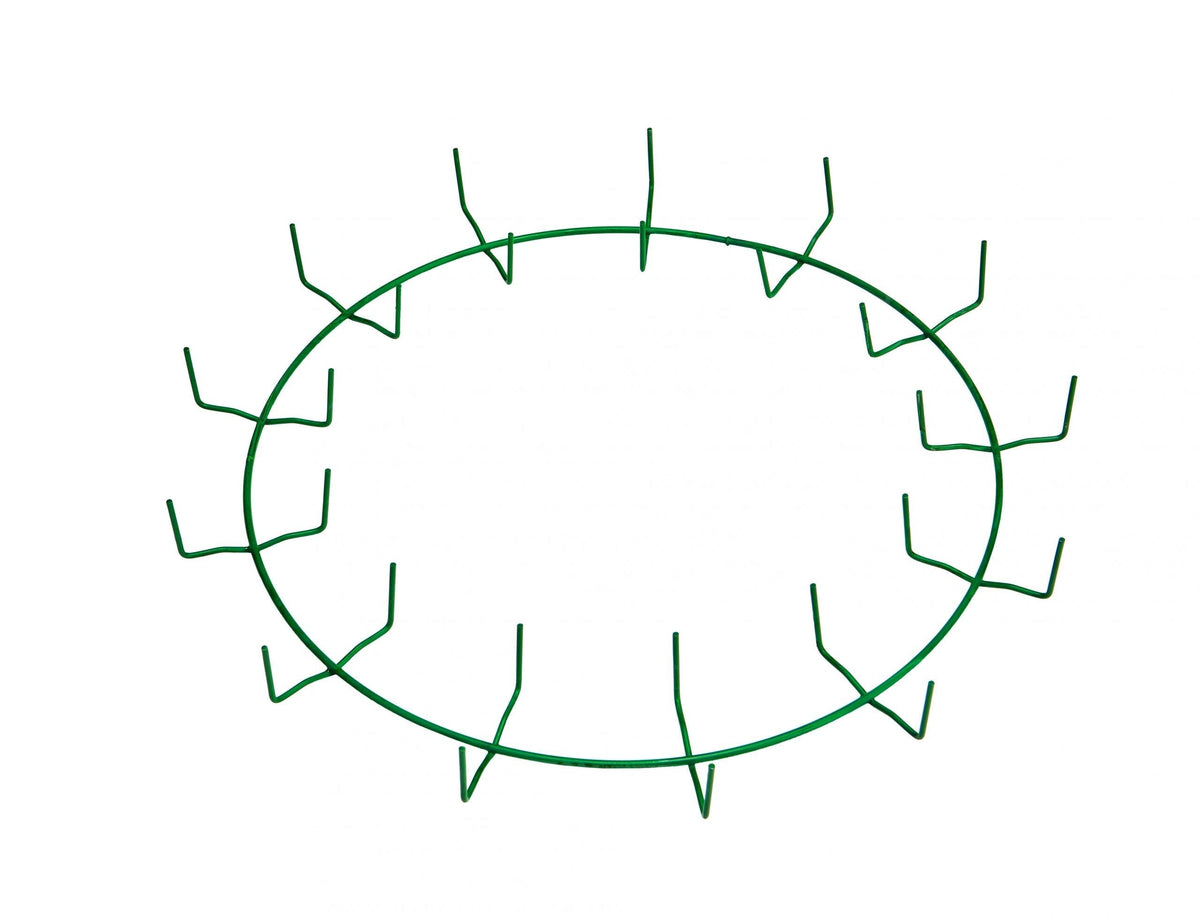 14″ Green Clamp Ring – 13 Clips