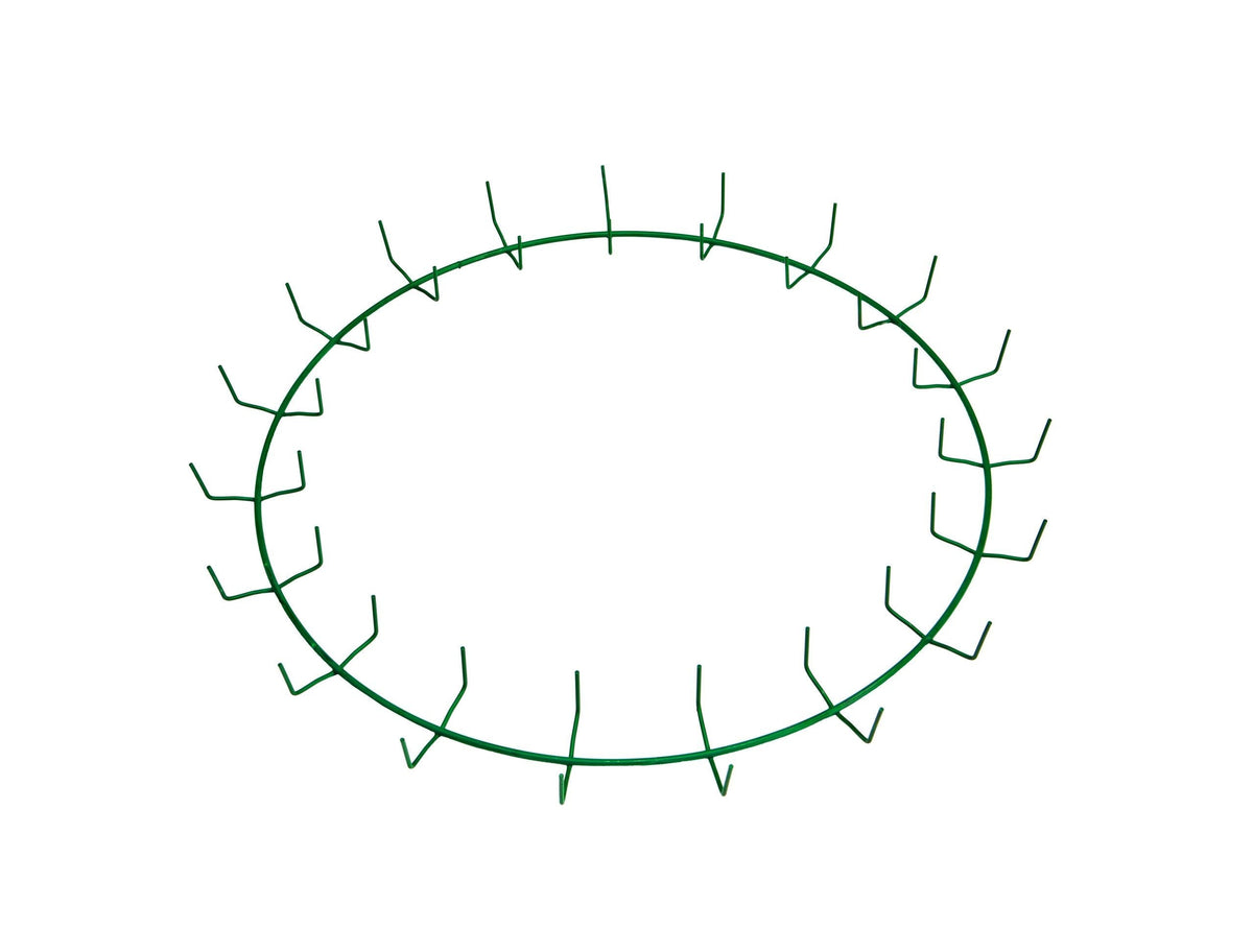 20″ Green Clamp Ring – 19 Clips