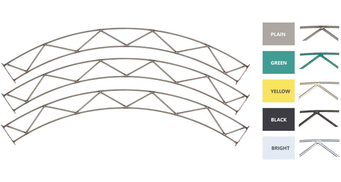 Double Rail, Build-it-Yourself, 48", GREEN