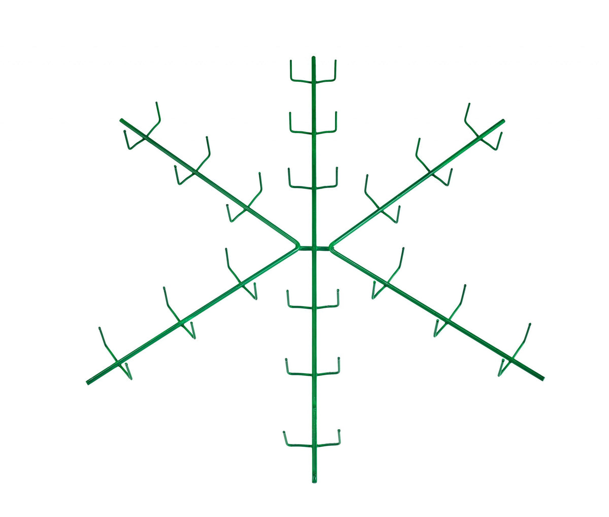 20″ Green Clamp Snowflake