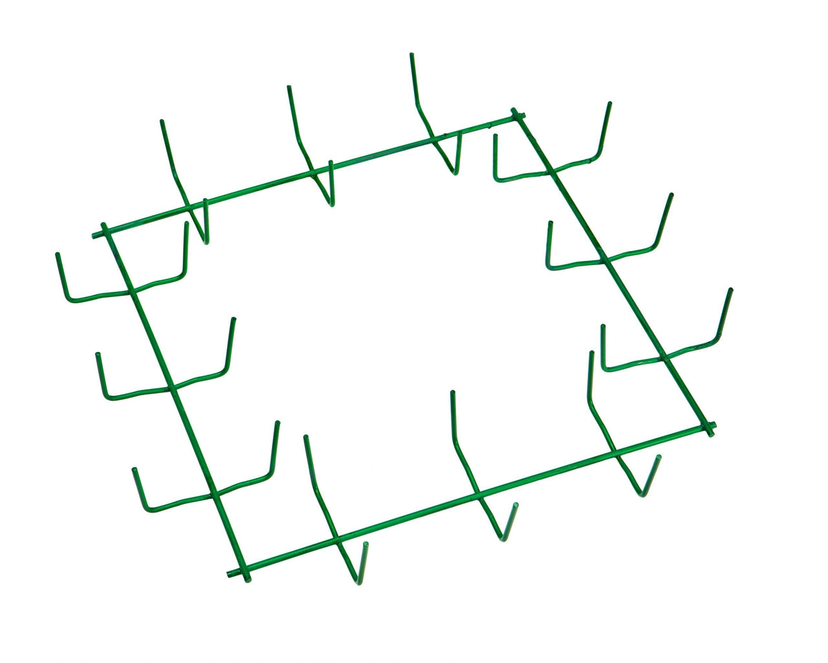 10″ Green Clamp Square