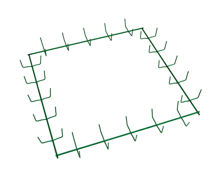 18″ Green Clamp Square