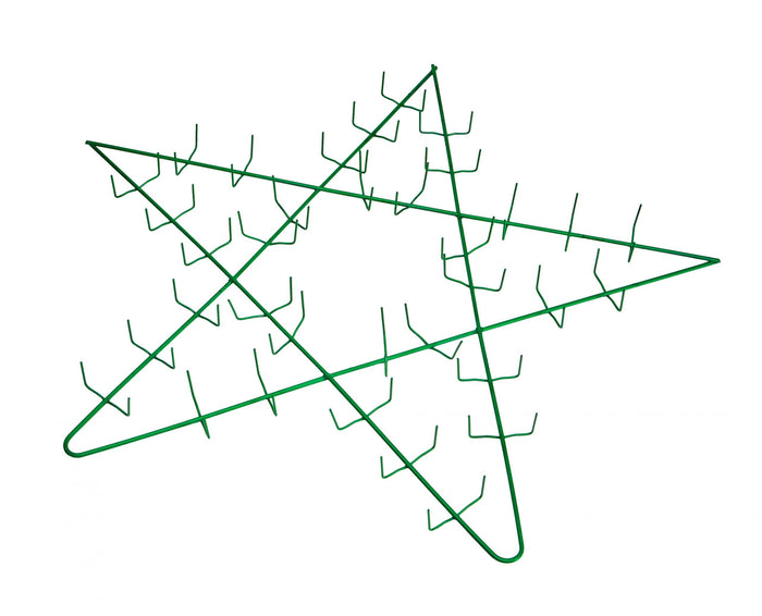 24″ Green Clamp Star