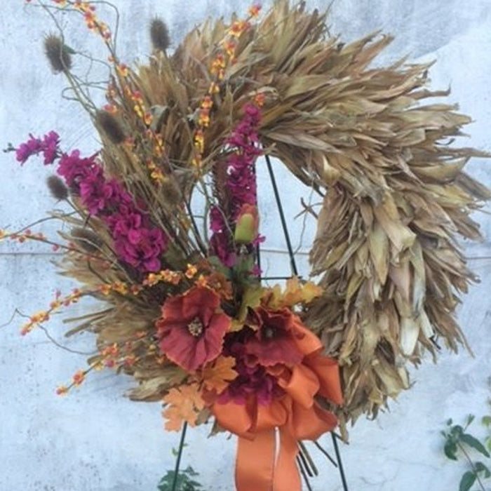 Customer wreath creation